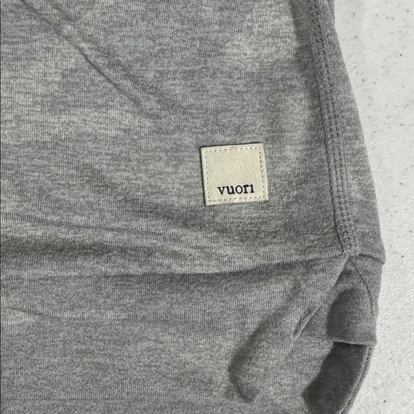 Vuori DreamKnit Essential Pale Heather Camo Hoodie Women’s Small - Picture 4 of 7